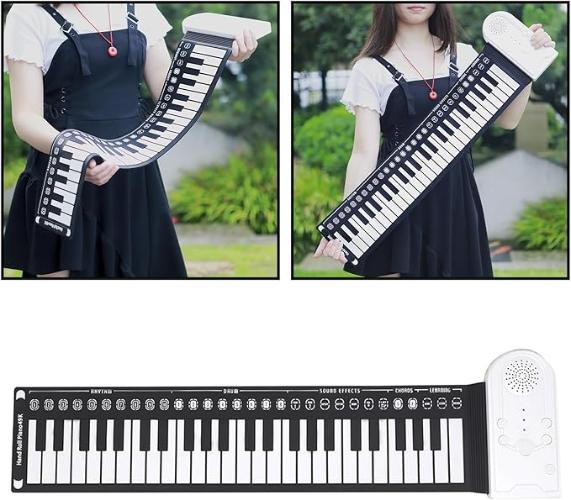 Roll-Up Piano Keyboard
