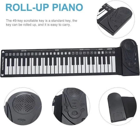Roll-Up Piano Keyboard